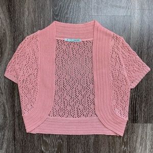 Maurices Pink Cardigan